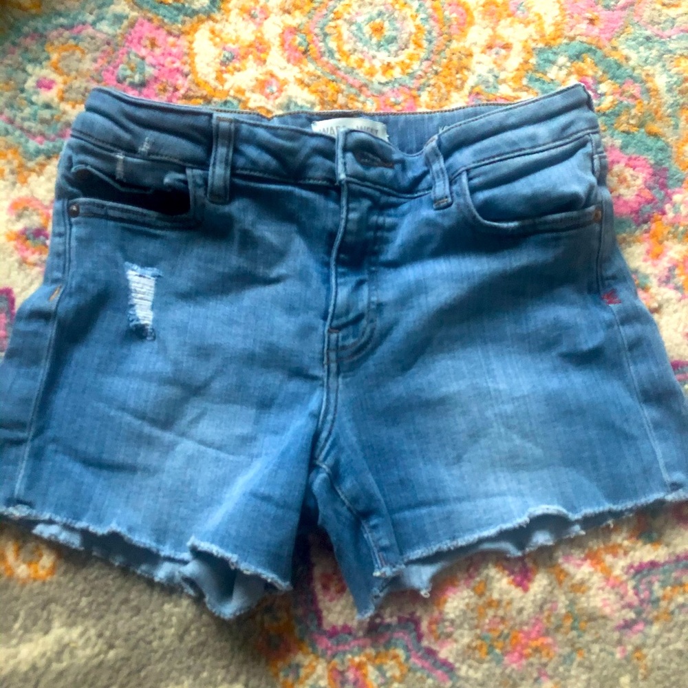 Warp & Weft jean shorts